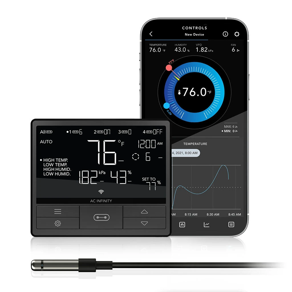 AC Infinity Controller 69 – Intelligente Steuerzentrale mit Bluetooth AC Infinity Controller 69 – Intelligente Steuerzentrale mit Bluetooth