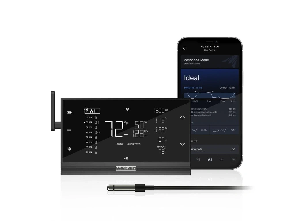 AC Infinity Controller AI+ – KI-gesteuerter Umweltcontroller mit Bluetooth & WiFi
