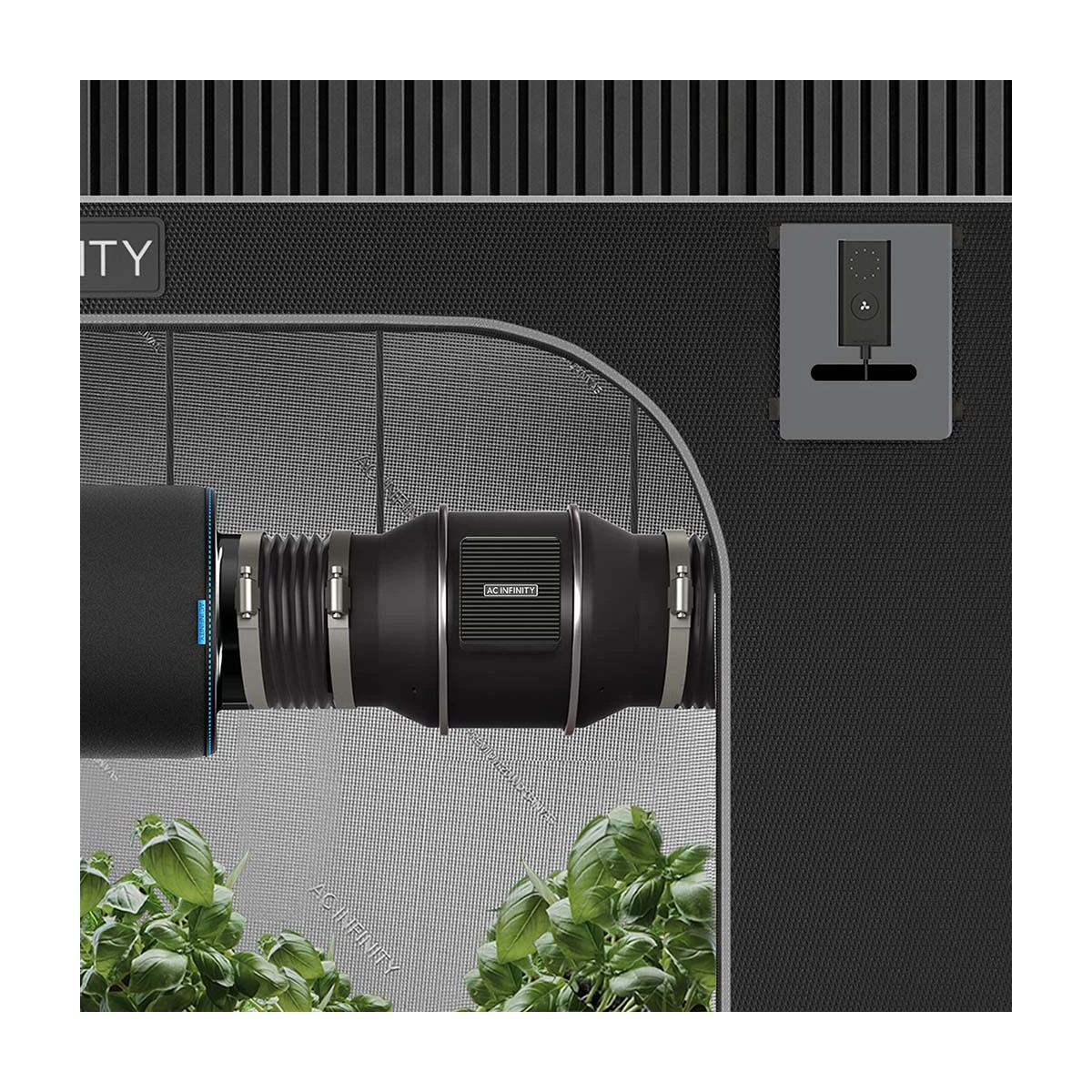 AC Infinity CLOUDLINE PRO S6 – Leiser 150 mm Inline-Lüfter mit Drehzahlregler