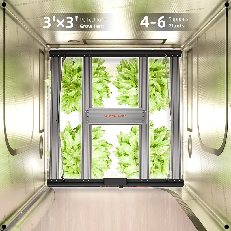 Spider Farmer G3000 EVO – 300W LED Grow Light für effizientes Wachstum