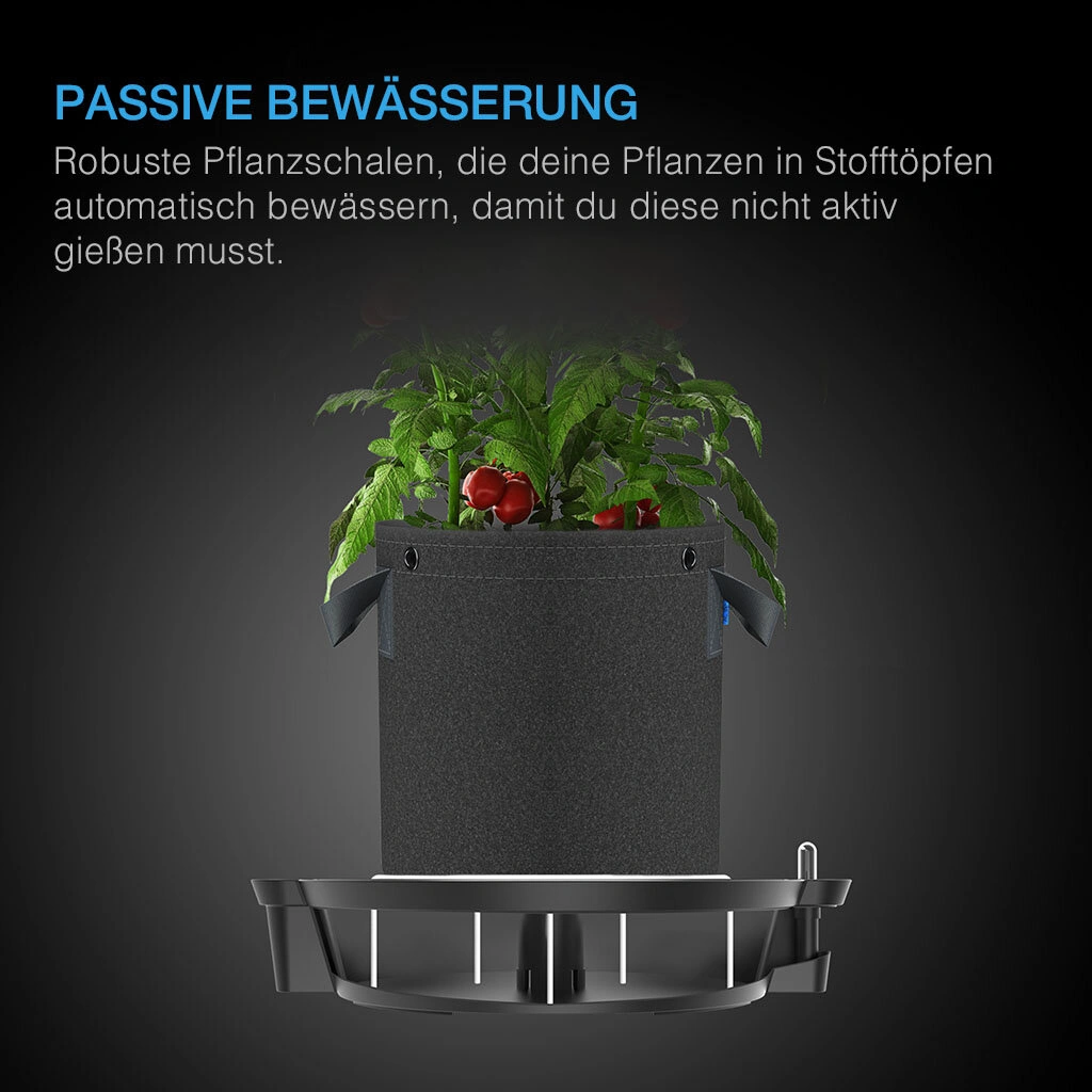 AC Infinity Bewässerungsbasis, passend für 11 L & 19 L Töpfe – 4er Pack
