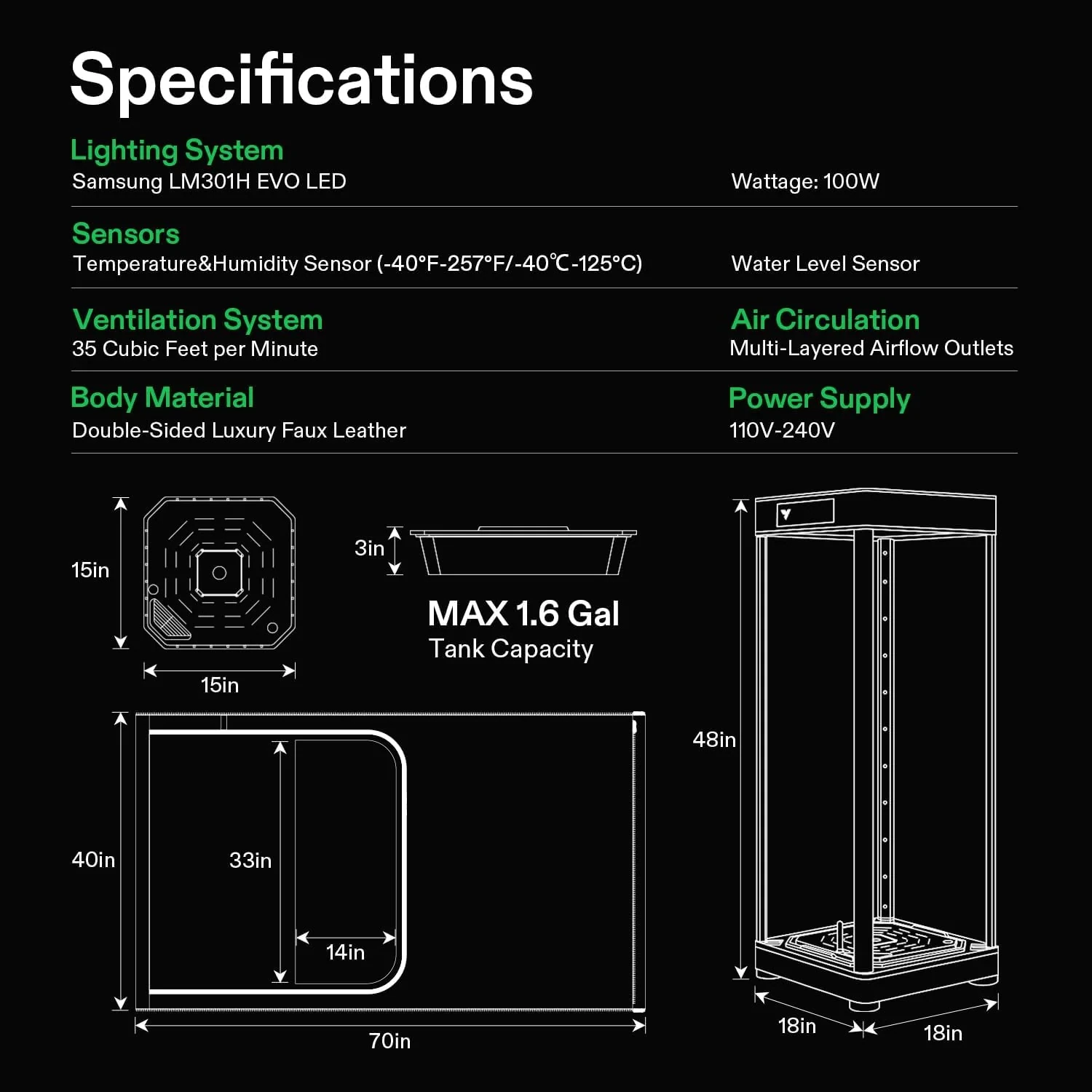 Vivosun VGrow Smart Grow Box – Intelligentes Komplettsystem für Indoor-Gärtner