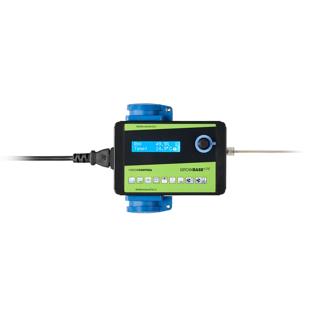 GrowControl GrowBase Lite – Kompakter Klimacontroller für maximale Kontrolle GrowControl GrowBase Lite – Kompakter Klimacontroller für maximale Kontrolle