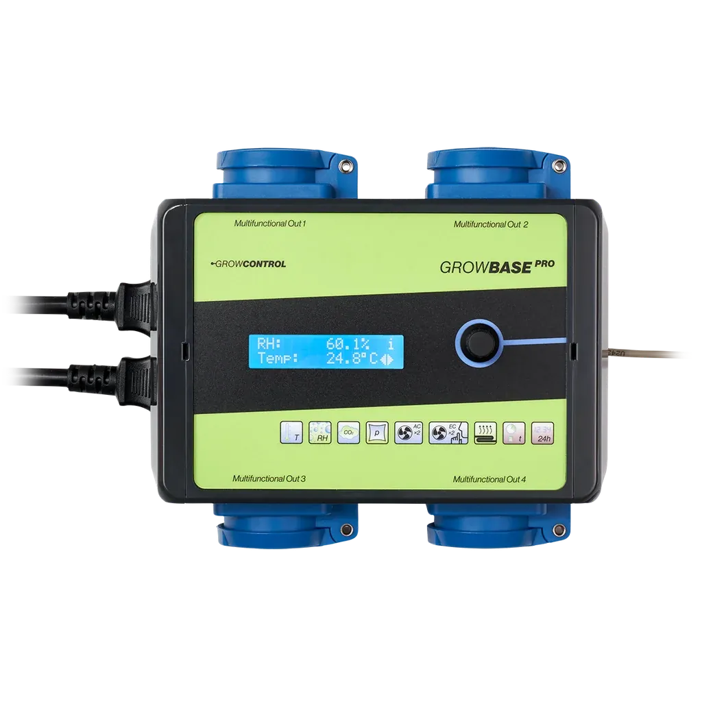 GrowControl GrowBase Pro – High-End Klimacontroller für professionelle Grower GrowControl GrowBase Pro – High-End Klimacontroller für professionelle Grower