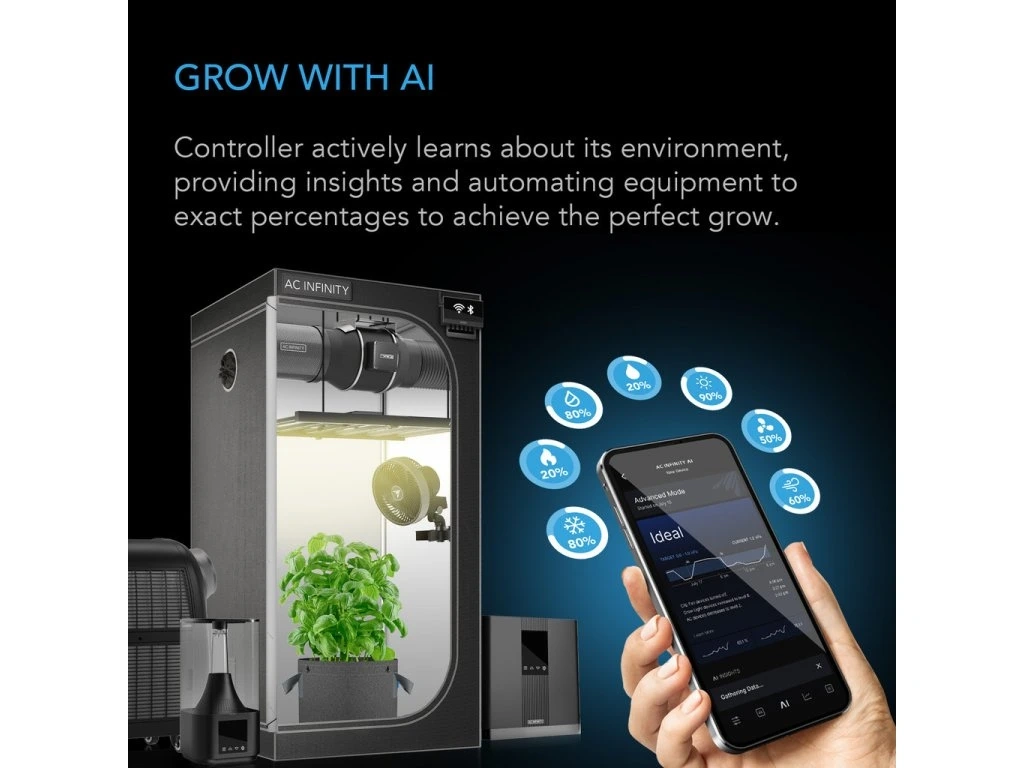 AC Infinity Controller AI+ – KI-gesteuerter Umweltcontroller mit Bluetooth & WiFi