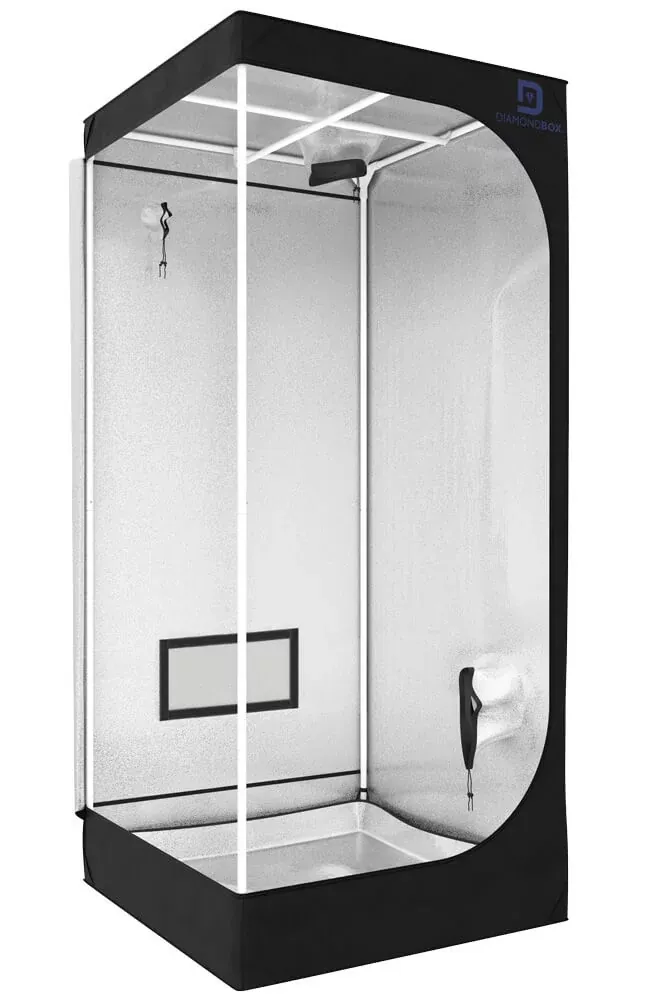 DiamondBox Silver Line SL80 – Kompakte Growbox für Einsteiger DiamondBox Silver Line SL80 – Kompakte Growbox für Einsteiger