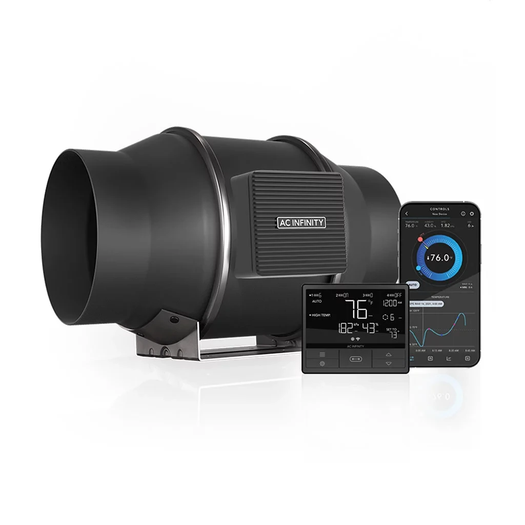 AC Infinity CLOUDLINE PRO T6 – Inline-Lüfter mit Smart Control AC Infinity CLOUDLINE PRO T6 – Inline-Lüfter mit Smart Control