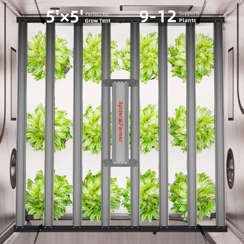 Spider Farmer SE7000 EVO – Profi-LED mit 730W für große Growflächen