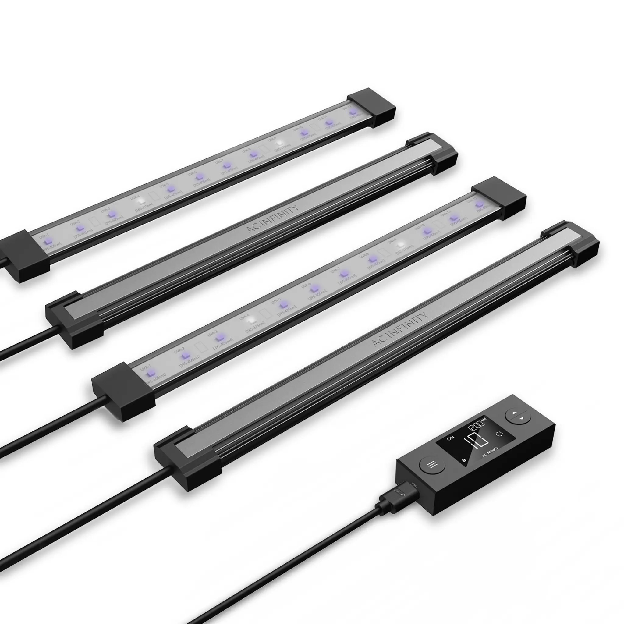 IONBEAM U4 – UV LED Grow Light Bars, 4er-Set, 11″ IONBEAM U4 – UV LED Grow Light Bars, 4er-Set, 11″