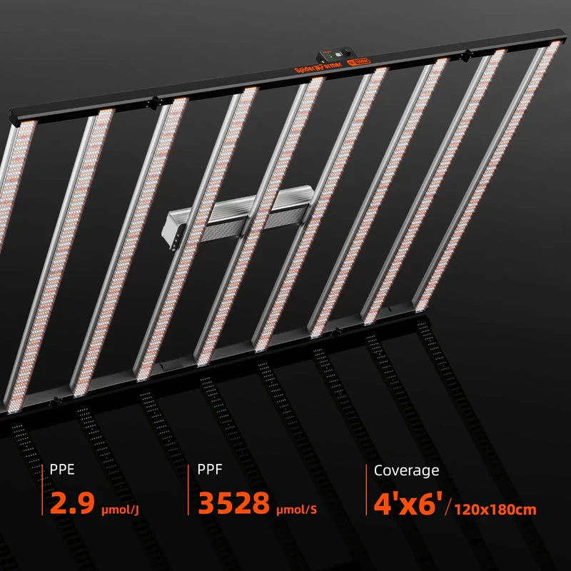 Spider Farmer SE1200W EVO – 1200W LED Grow Light für professionellen Großflächenanbau
