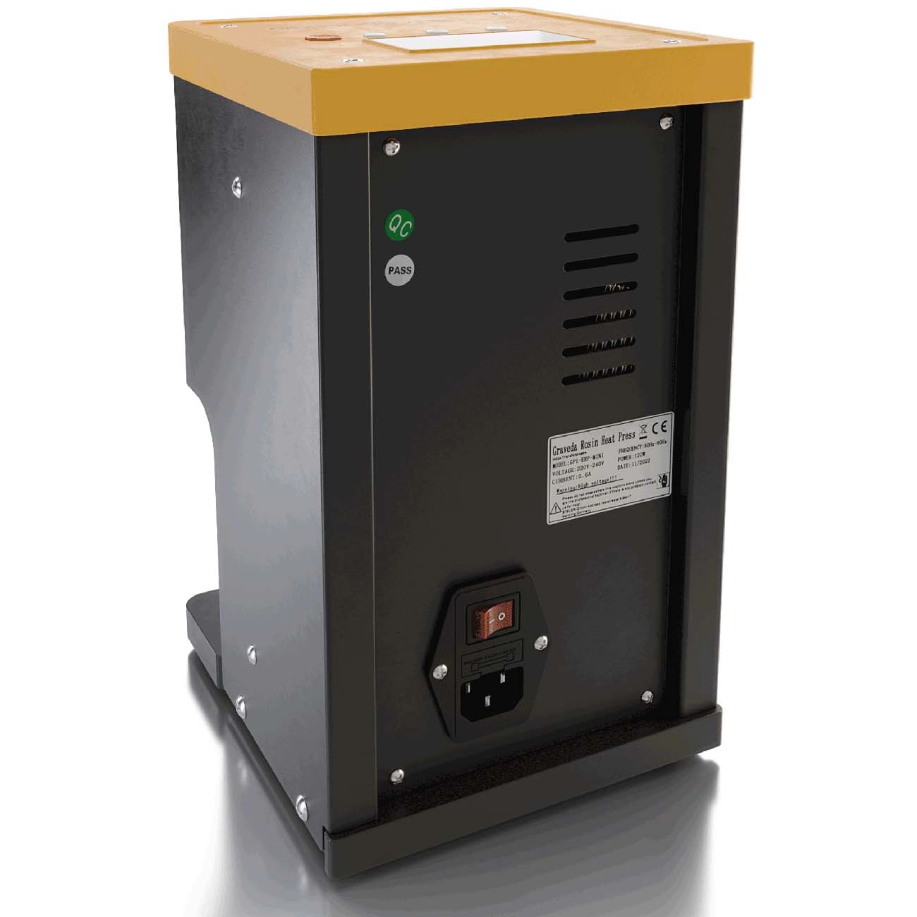 GRAVEDA Graspresso GP1-ERP-MINI Rosin Heißpresse – 1 Tonne Druck