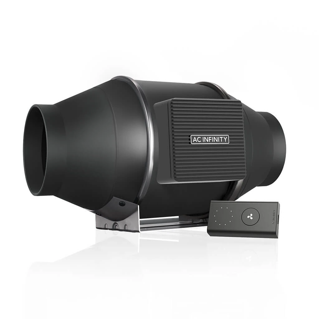 AC Infinity CLOUDLINE PRO S4 – Leises Inline-Lüfter-System mit Drehzahlregler, 100 mm AC Infinity CLOUDLINE PRO S4 – Leises Inline-Lüfter-System mit Drehzahlregler, 100 mm
