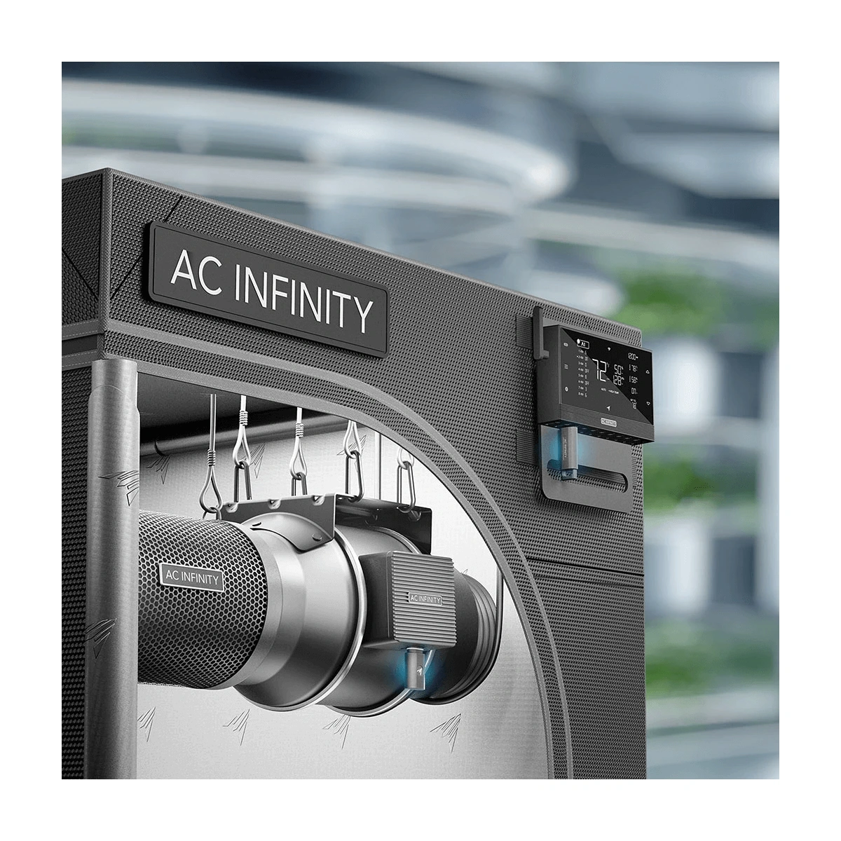 AC Infinity UIS 1-zu-1 kabelloser Transmitter & Empfänger, 2er-Pack