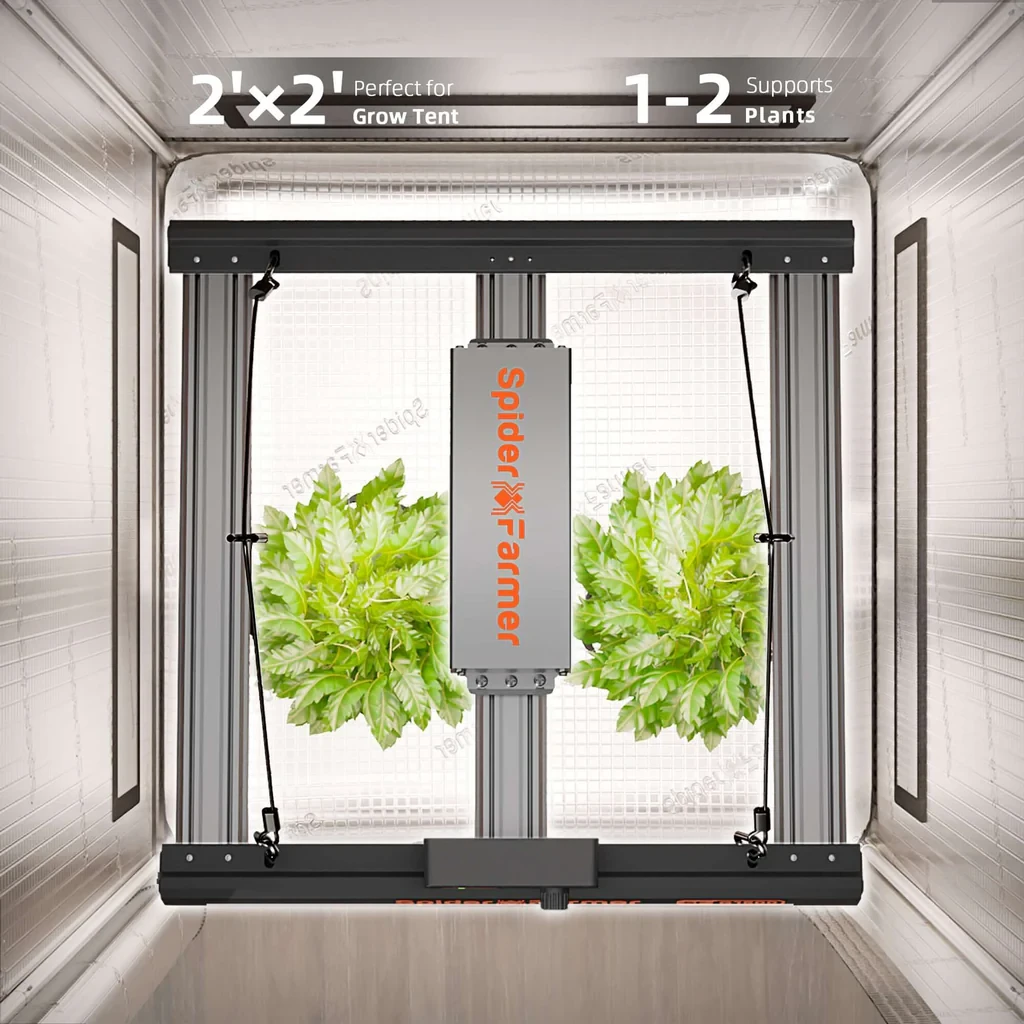 Spider Farmer G1500 EVO – 150W LED Grow Light für effiziente Indoor-Beleuchtung